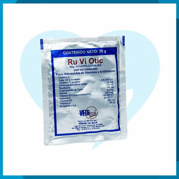 Ru Vi Otic Sobre 20g
