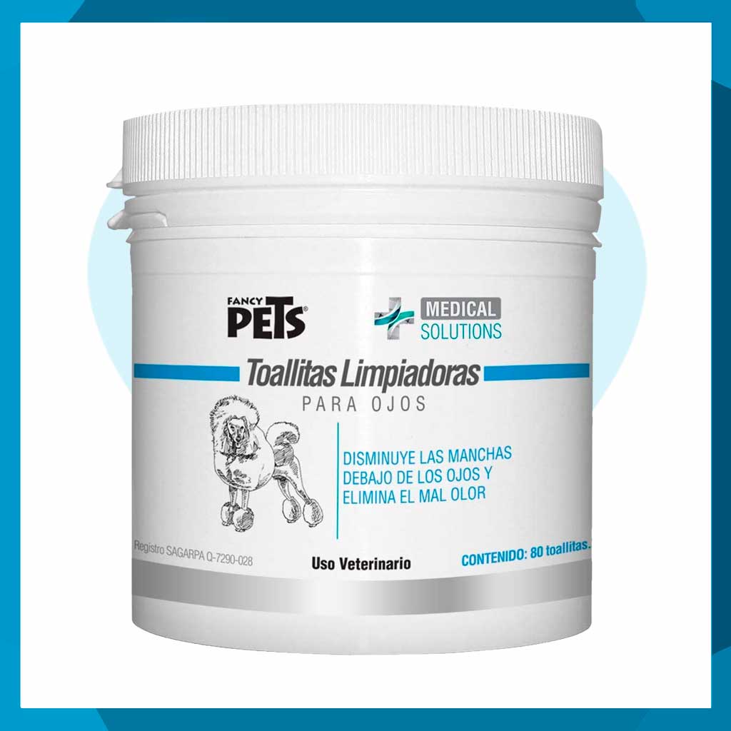 Toallitas Fancy Pets Limpiadoras Para Ojos
