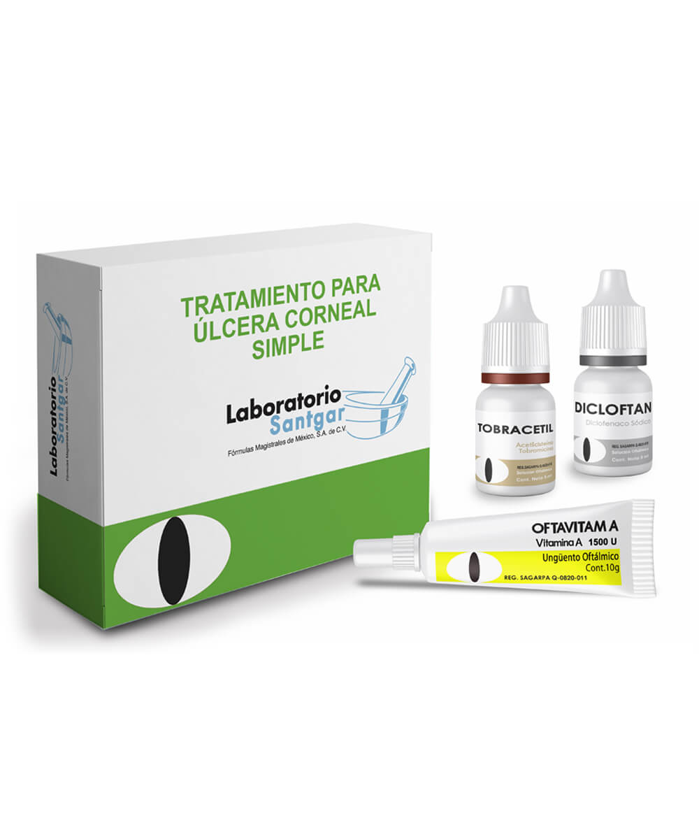 Tratamiento Para Úlcera Corneal Simple