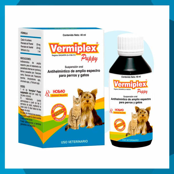 Vermiplex Puppy Suspensión Oral 40ml