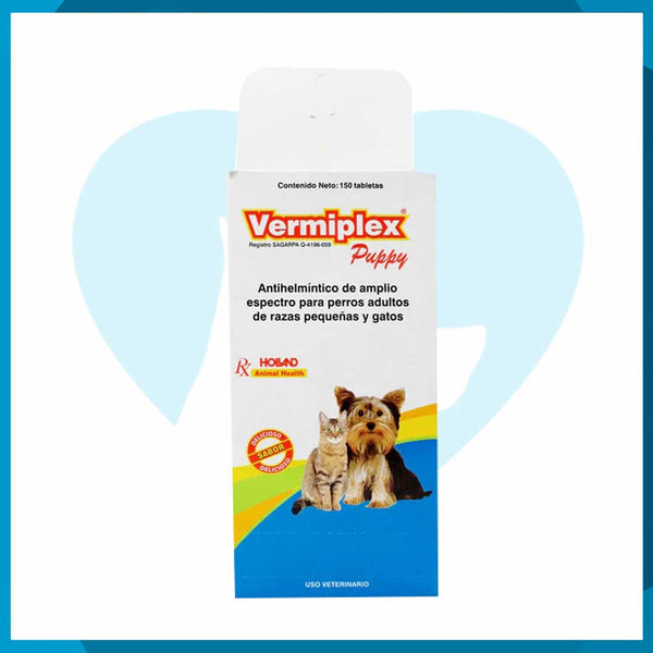Vermiplex Puppy Tabletas 150 tabletas