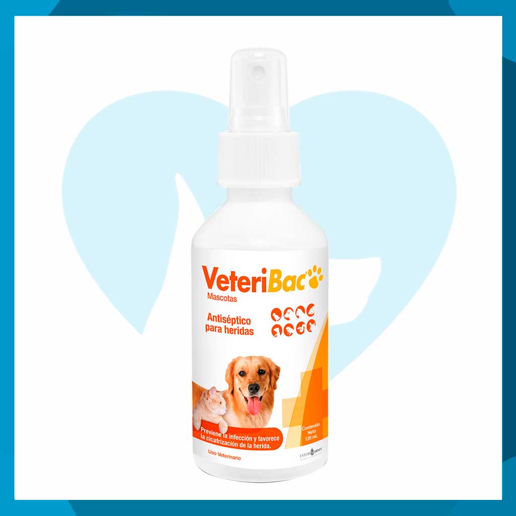 Veteribac Solución Antiséptica 120ml
