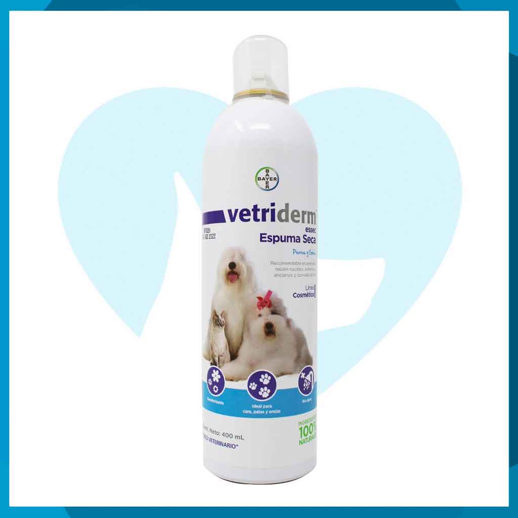 Vetriderm Essec Espuma Seca 400ml
