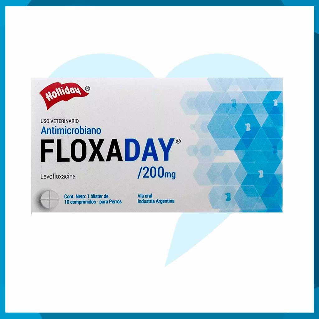 Floxaday 200mg 10 Comprimidos